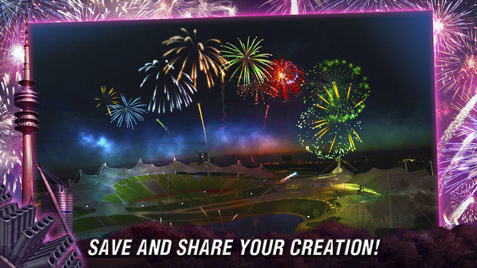 Fireworks Simulator ゲームのスクリーンショット