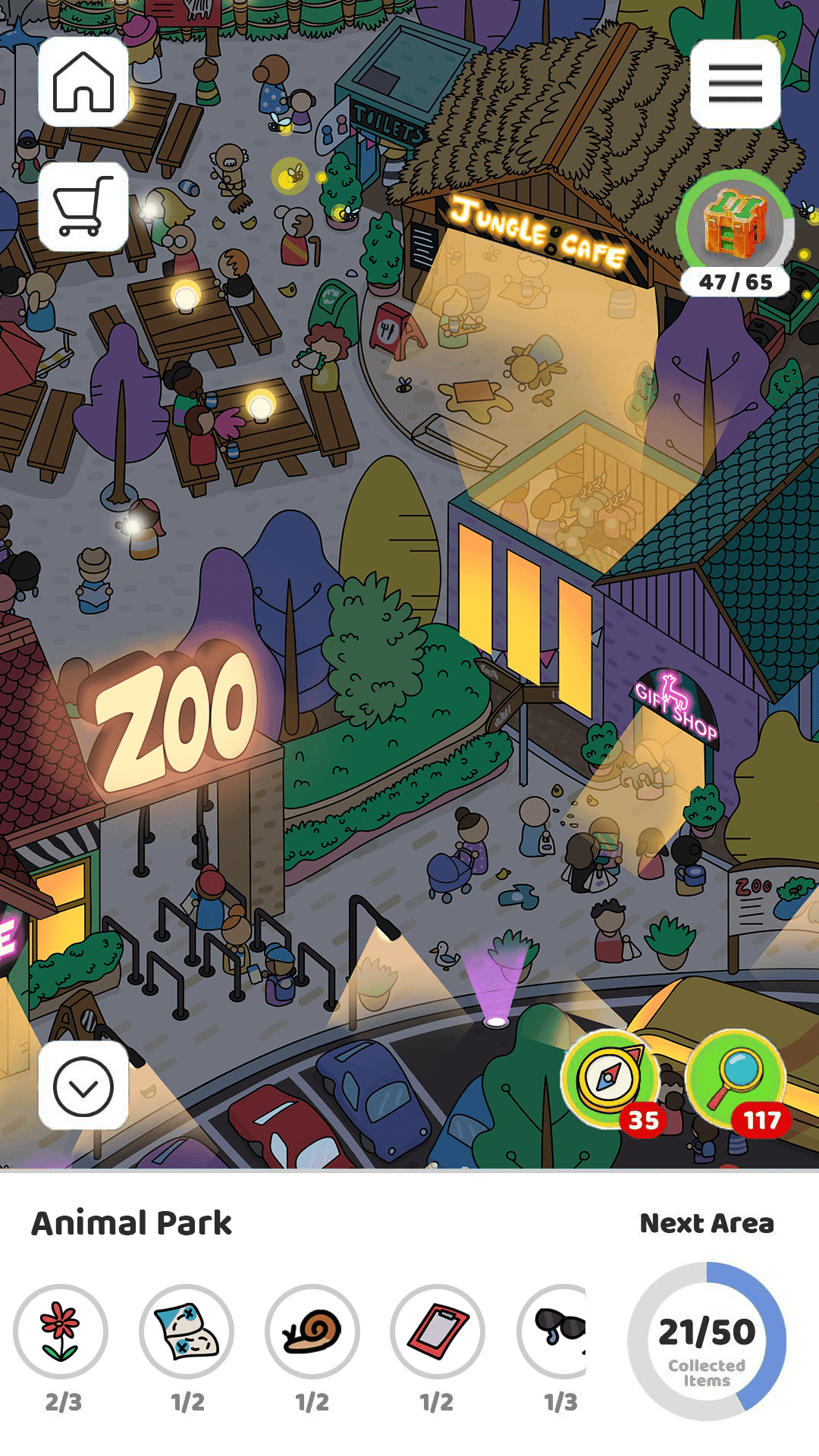 Scavenger Hunt Game Screenshot