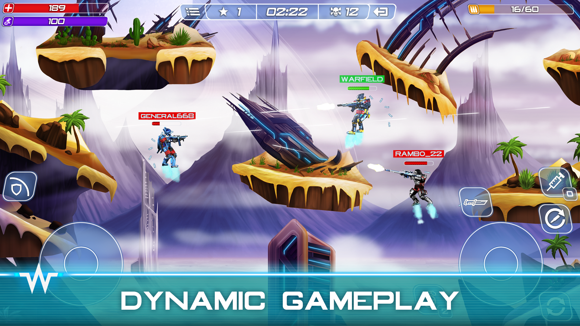 Warfield: Tactical Arena Shooter 게임 스크린샷