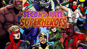 Screenshot of the video of Second Rate Superheroes