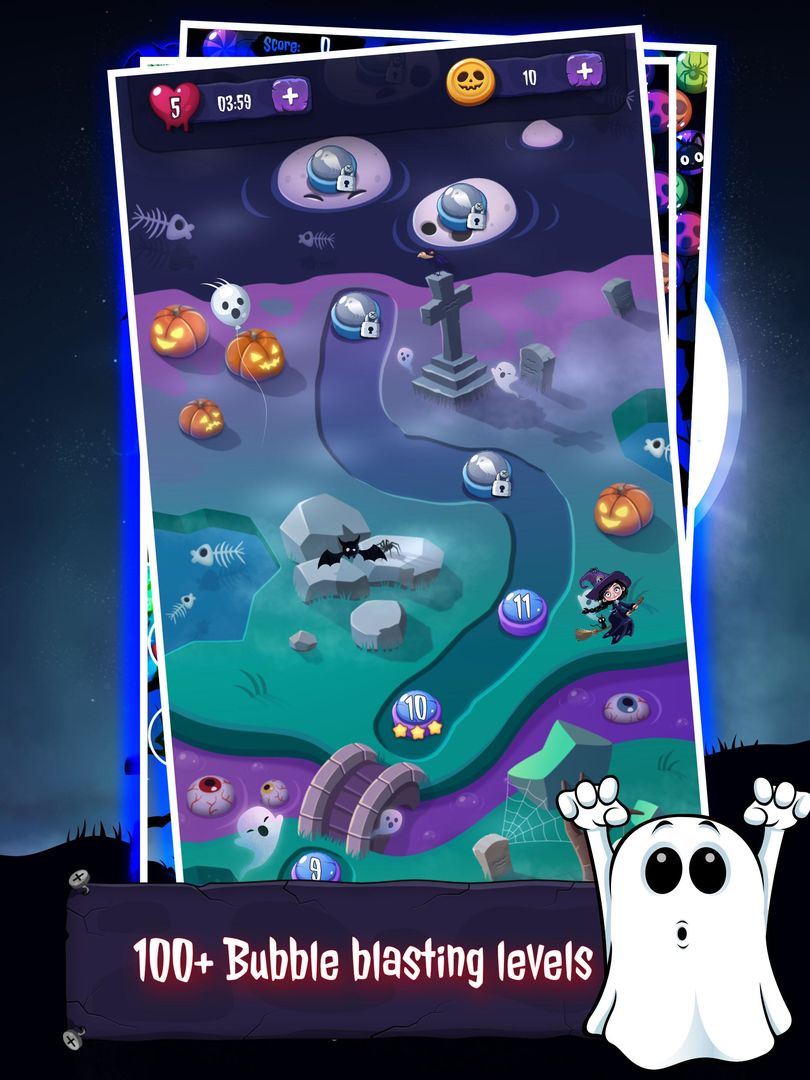 Spooky Bubbles ภาพหน้าจอเกม