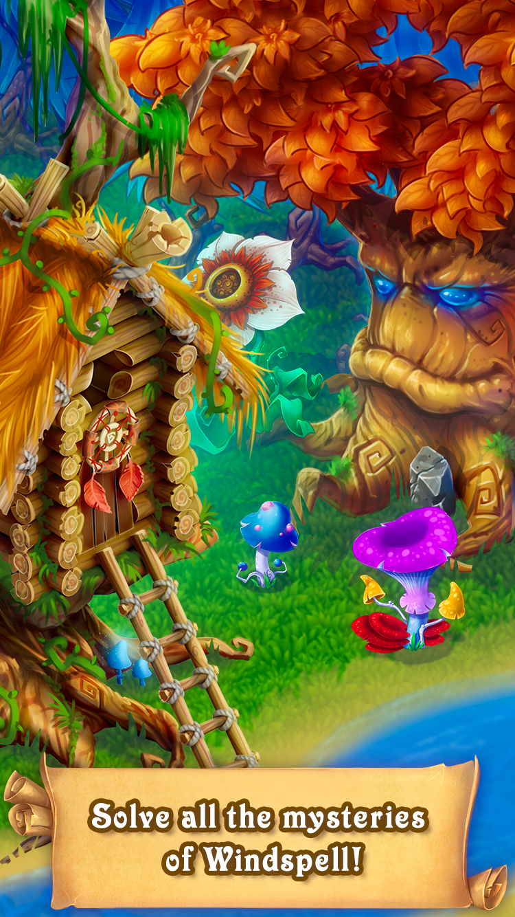 Cuplikan Layar Game Tales of Windspell