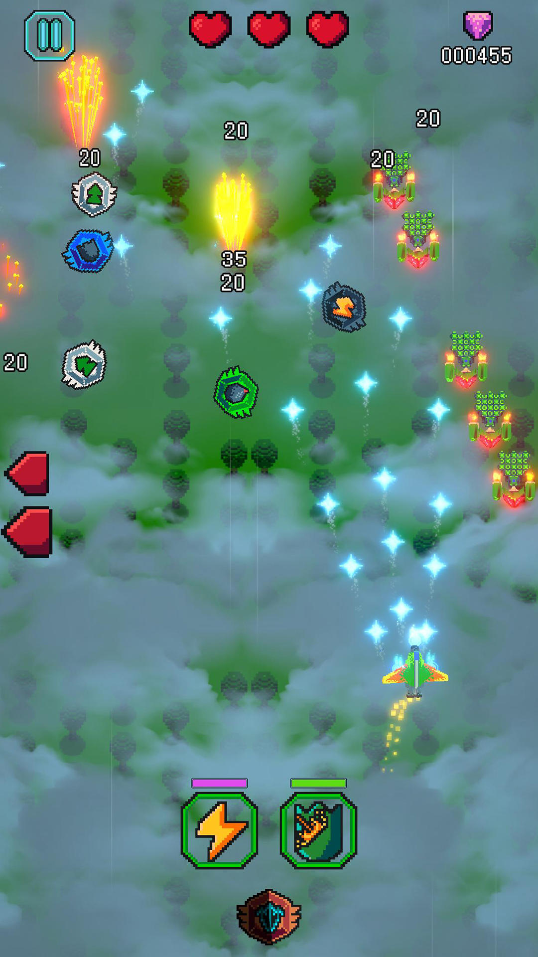 Captura de Tela do Jogo RETRO SPACE 2