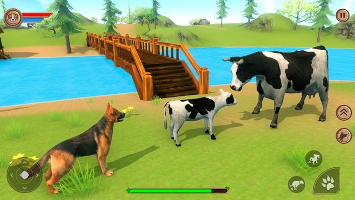 Captura de Tela do Jogo Protect My Sheep: Shepherd Dog