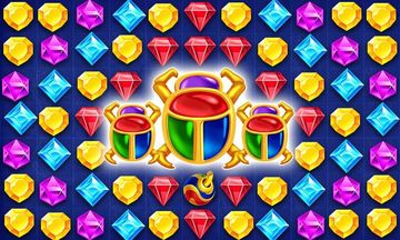 classic diamond puzzle pharaoh Game Screenshot