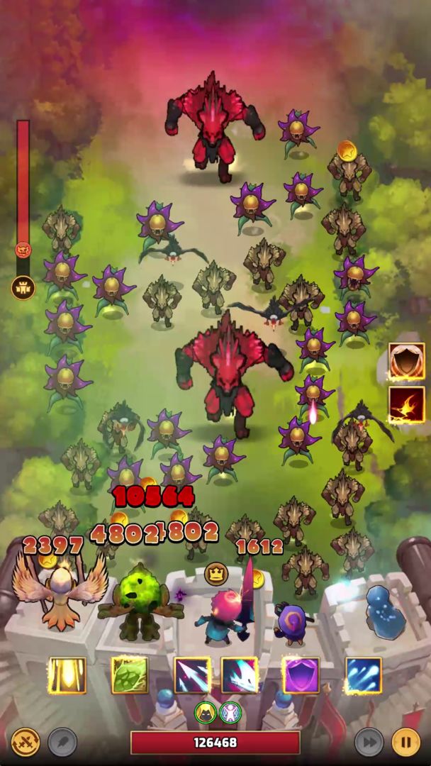 Knight War: Idle Defense screenshot game