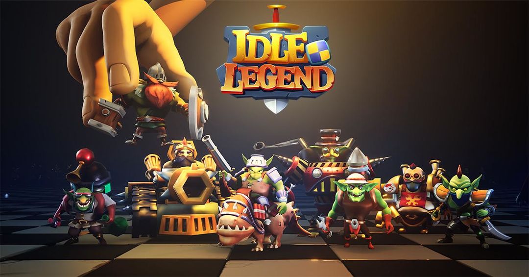 Idle Legend- 3D Auto Battle RPG 게임 스크린 샷