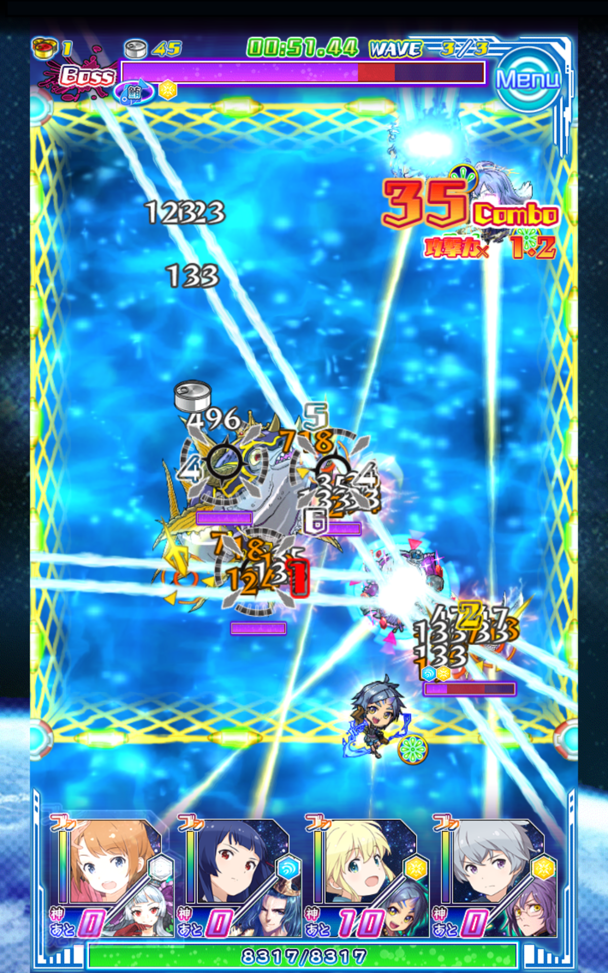 【本格ストーリーゲーム】ソラとウミのアイダ-フルボイスで楽しめる爽快アクションRPG Game Screenshot