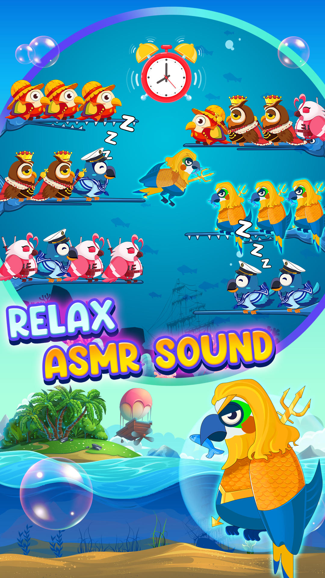 Screenshot 4 of Bird Sort Color Puzzle Game 