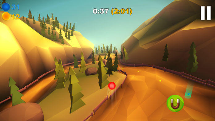 Slope Down Game Screenshot