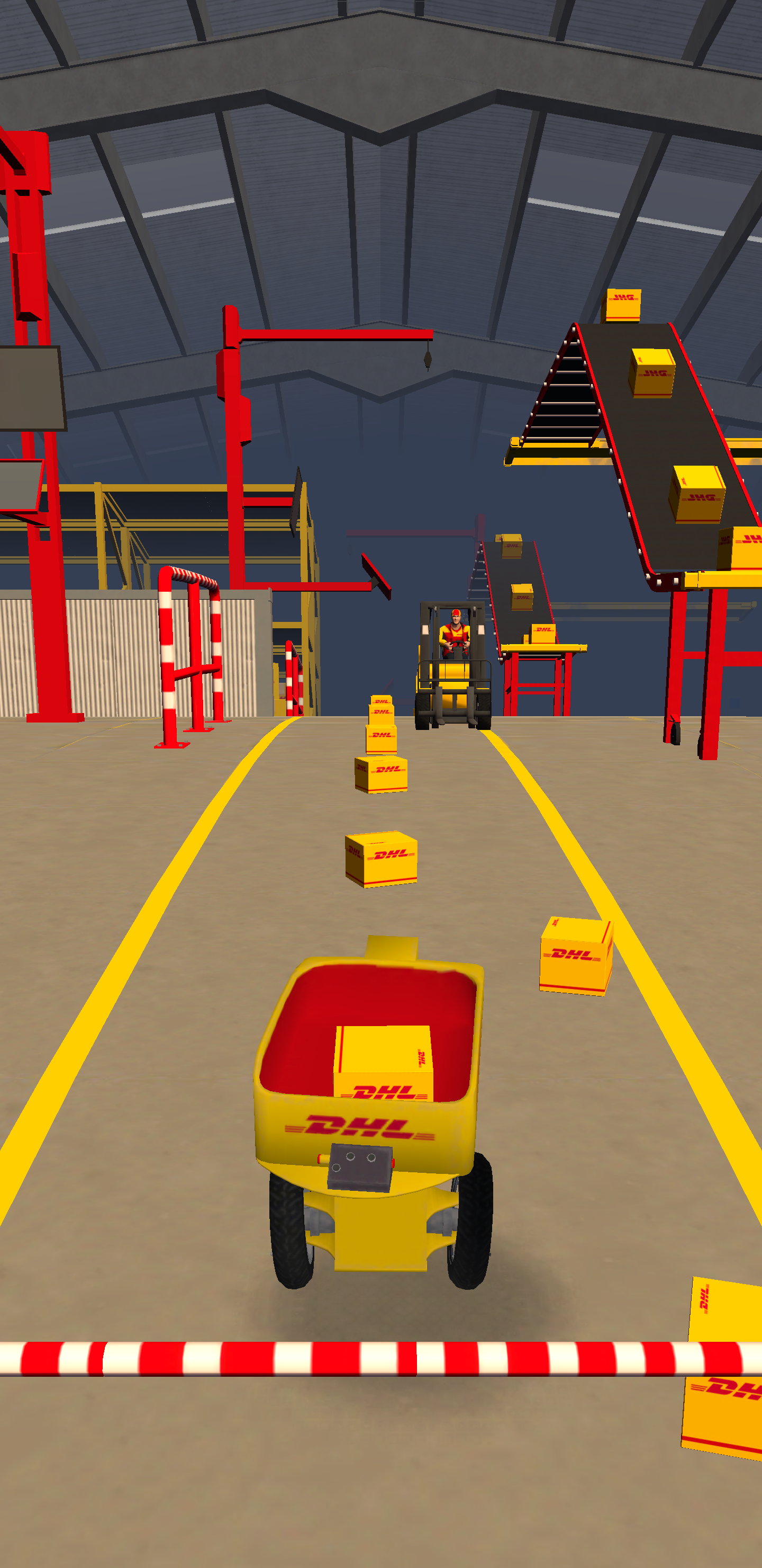 Screenshot of DHL EffiBOT Dash
