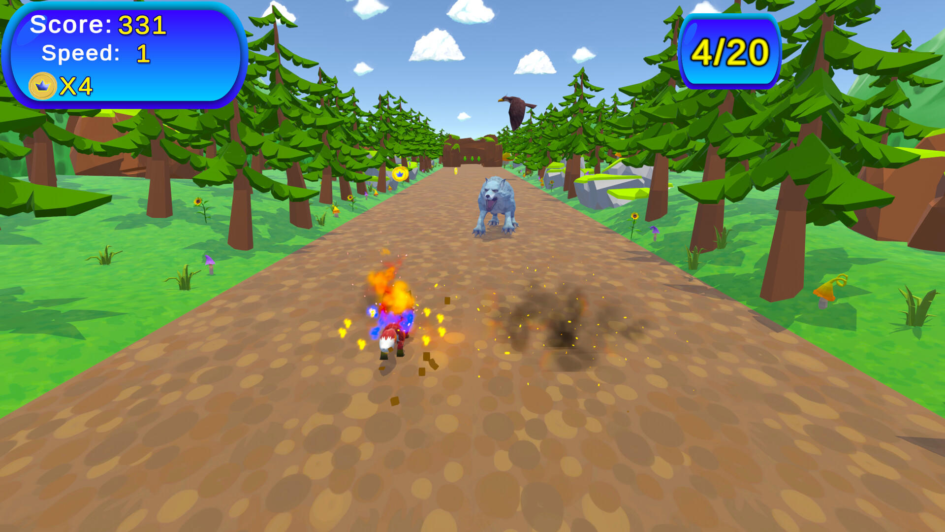 Fox Trot Game Screenshot