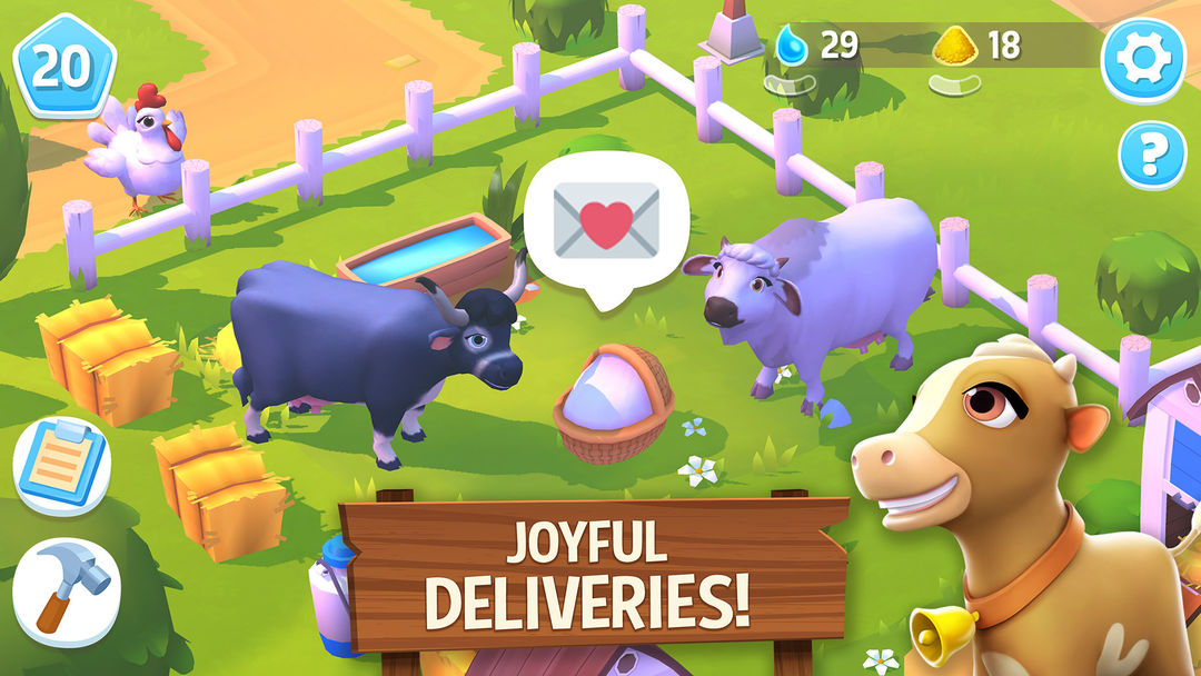 Screenshot of FarmVille 3 – Farm Animals