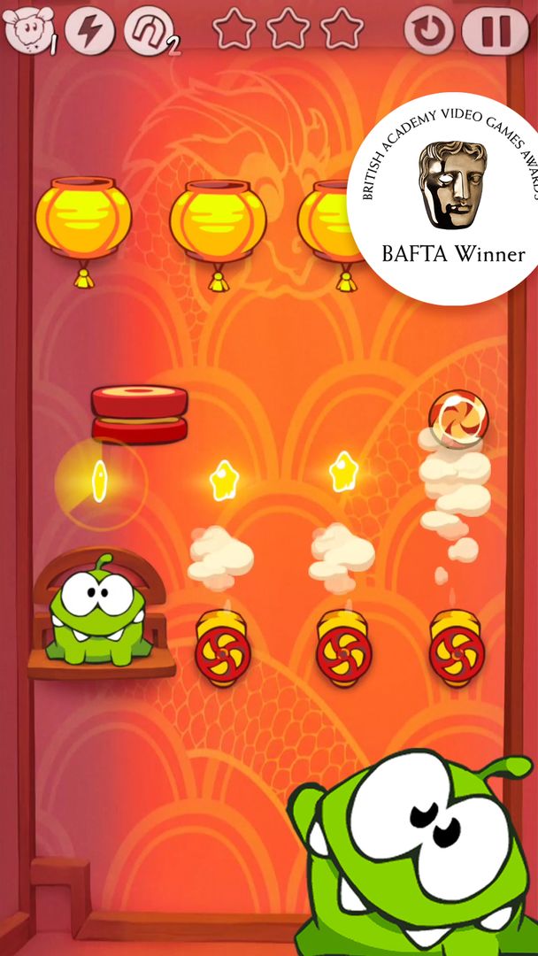 Cut the Rope ภาพหน้าจอเกม