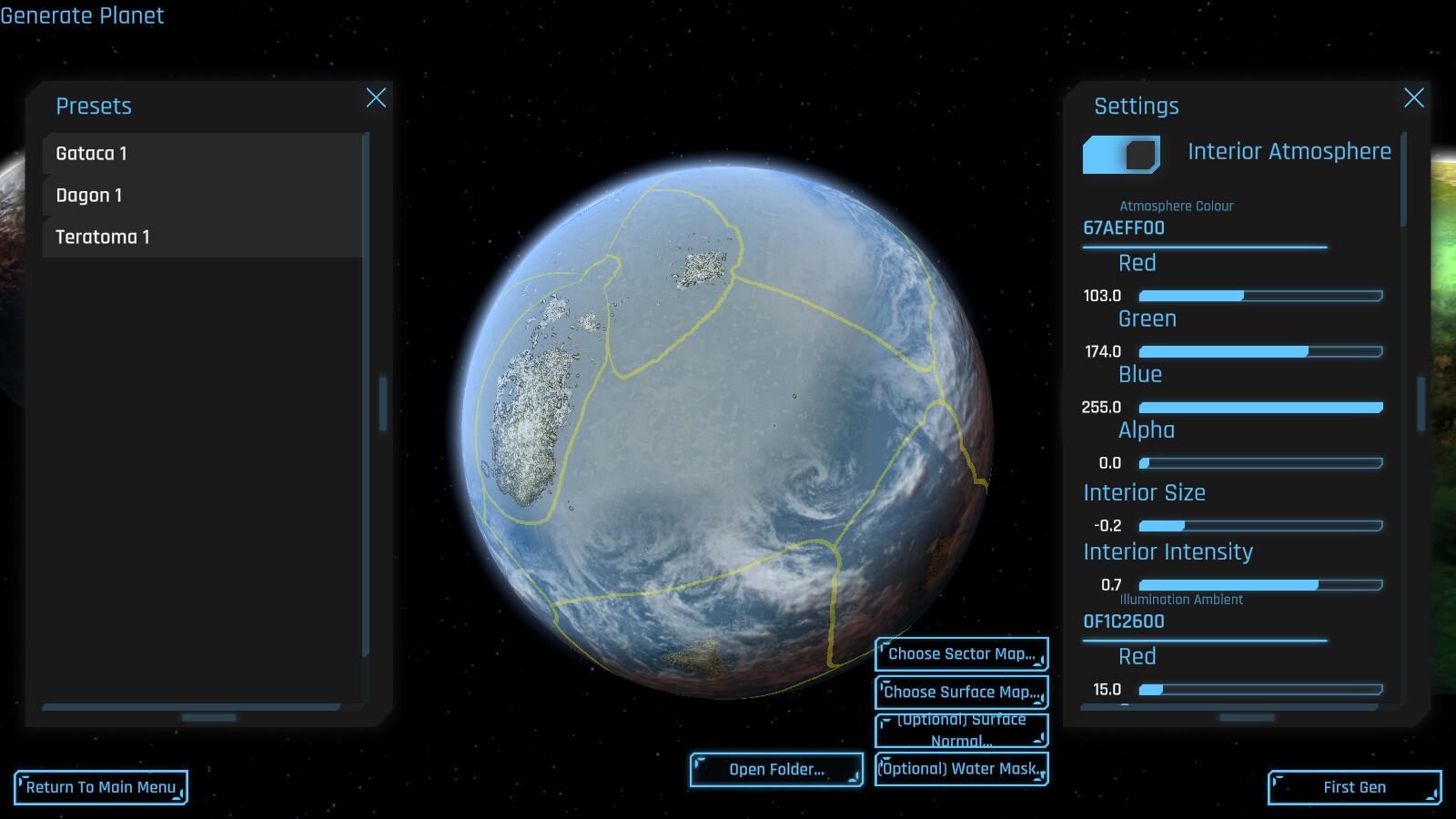 Screenshot 1 of Governatore Planetario 
