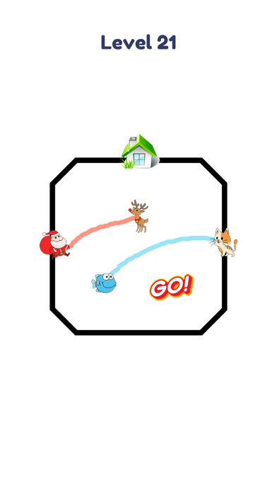 Go Home : Draw Connect Puzzle 遊戲截圖