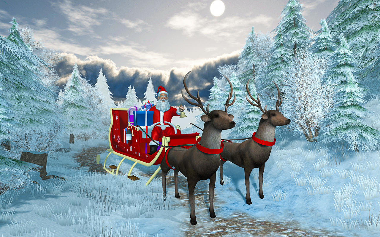 Happy Santa Christmas Games Game Screenshot