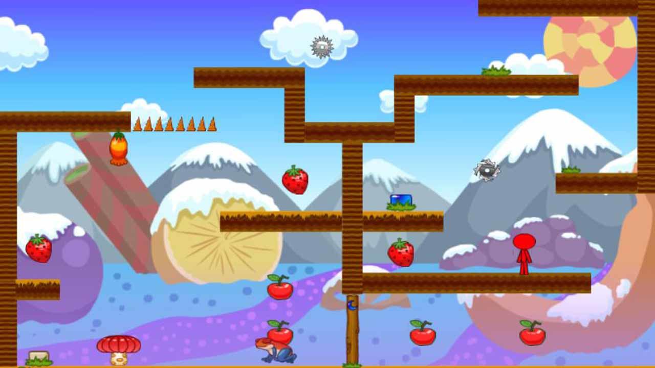 冰火人勇闯雪山A Game Screenshot