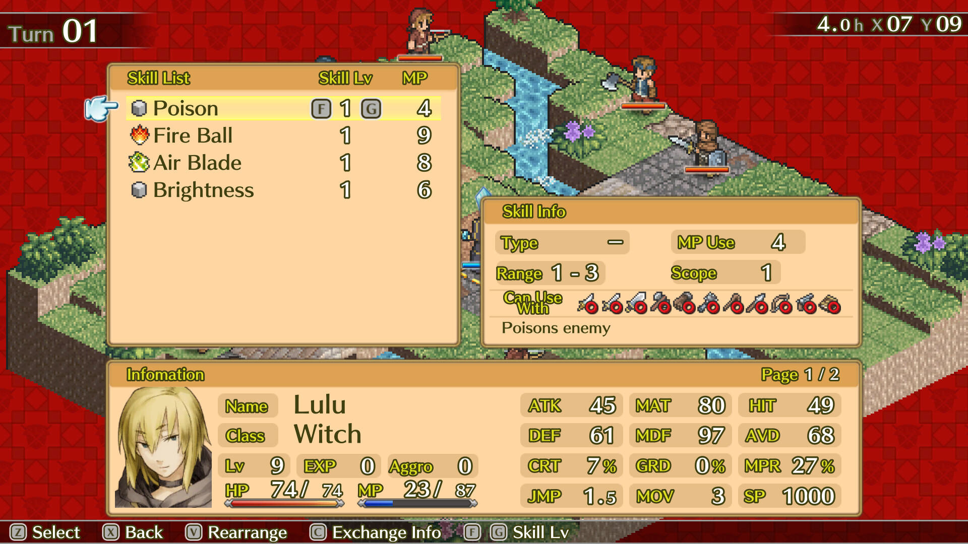 Mercenaries Saga 2 -Order of the Silver Eagle- Game Screenshot