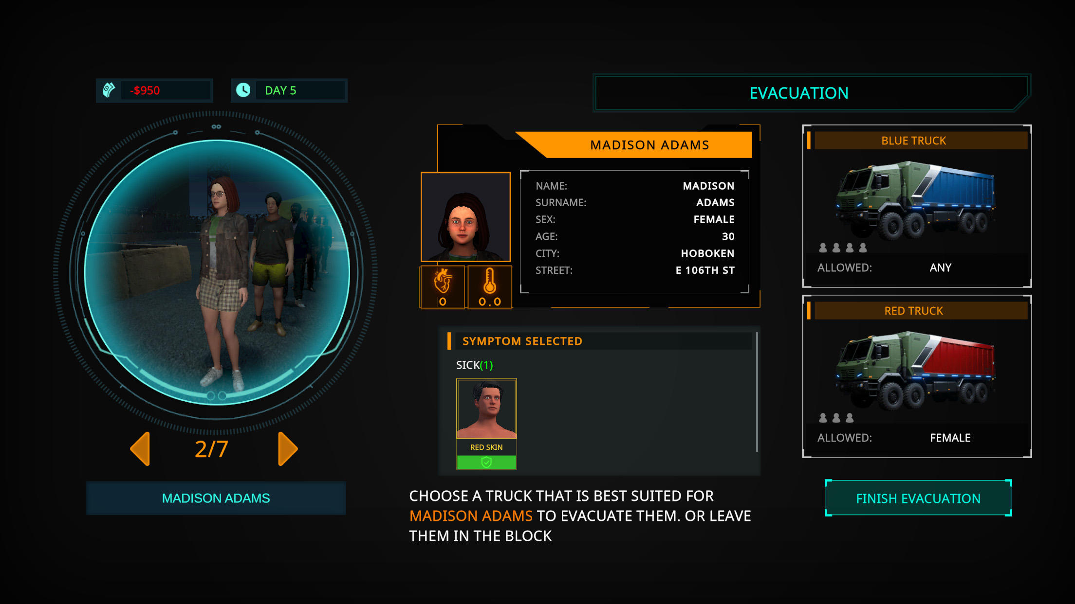 Quarantine Check Zone Game Screenshot