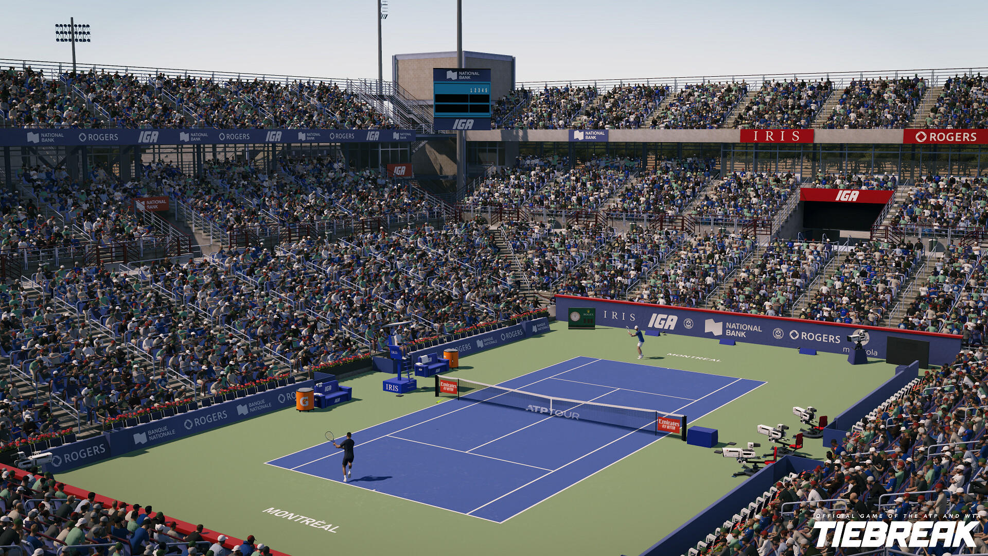 TIEBREAK: Official game of the ATP and WTA 게임 스크린 샷
