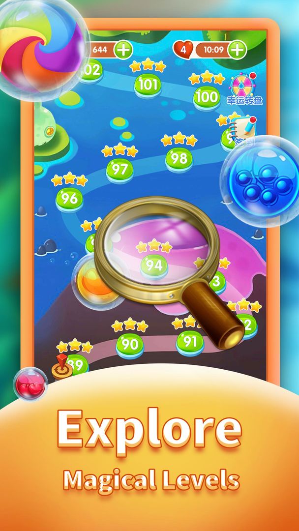 Cat Pop - Bubble Shooter Game screenshot game