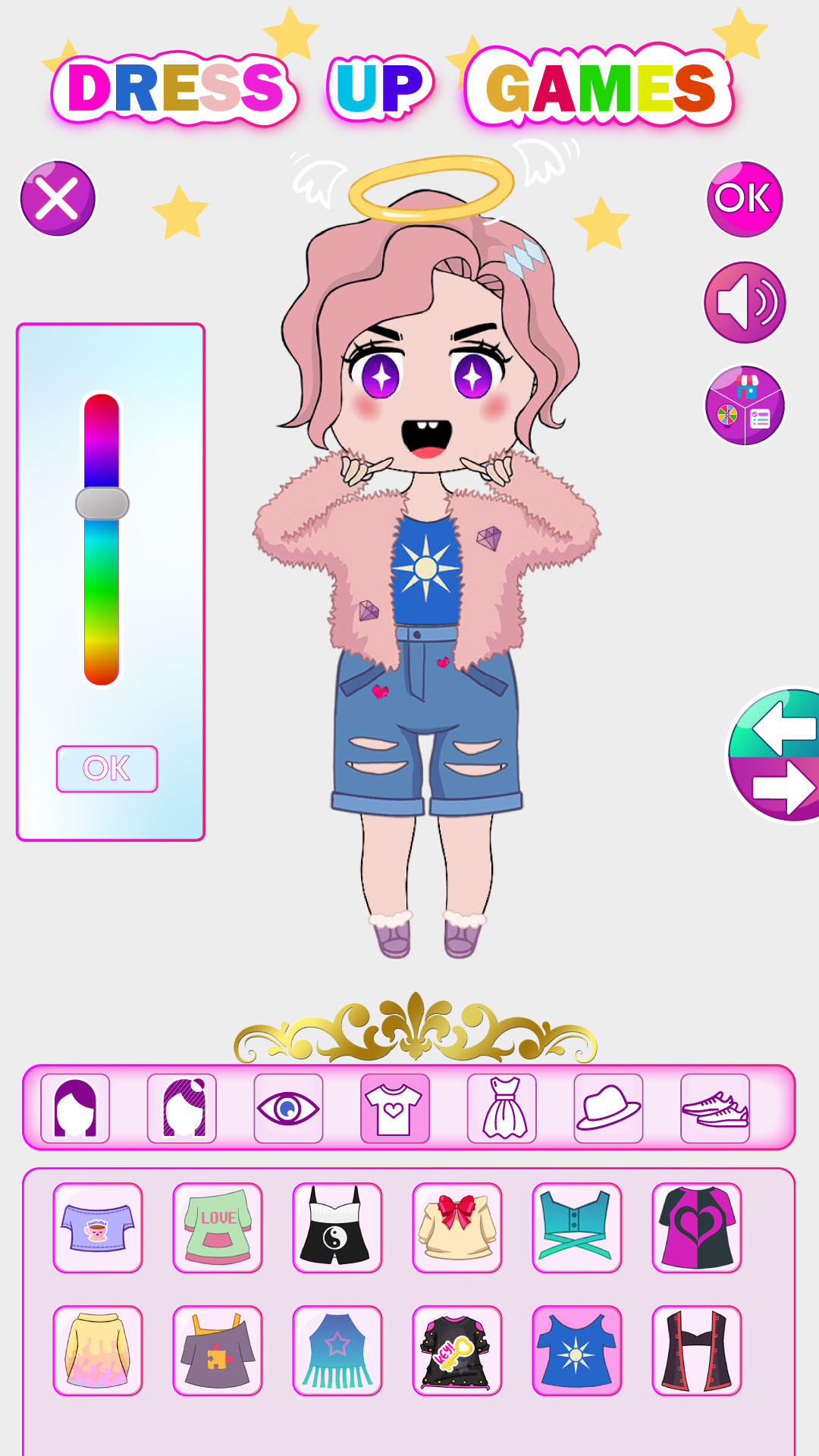 Chibi Doll Makeover screenshot game