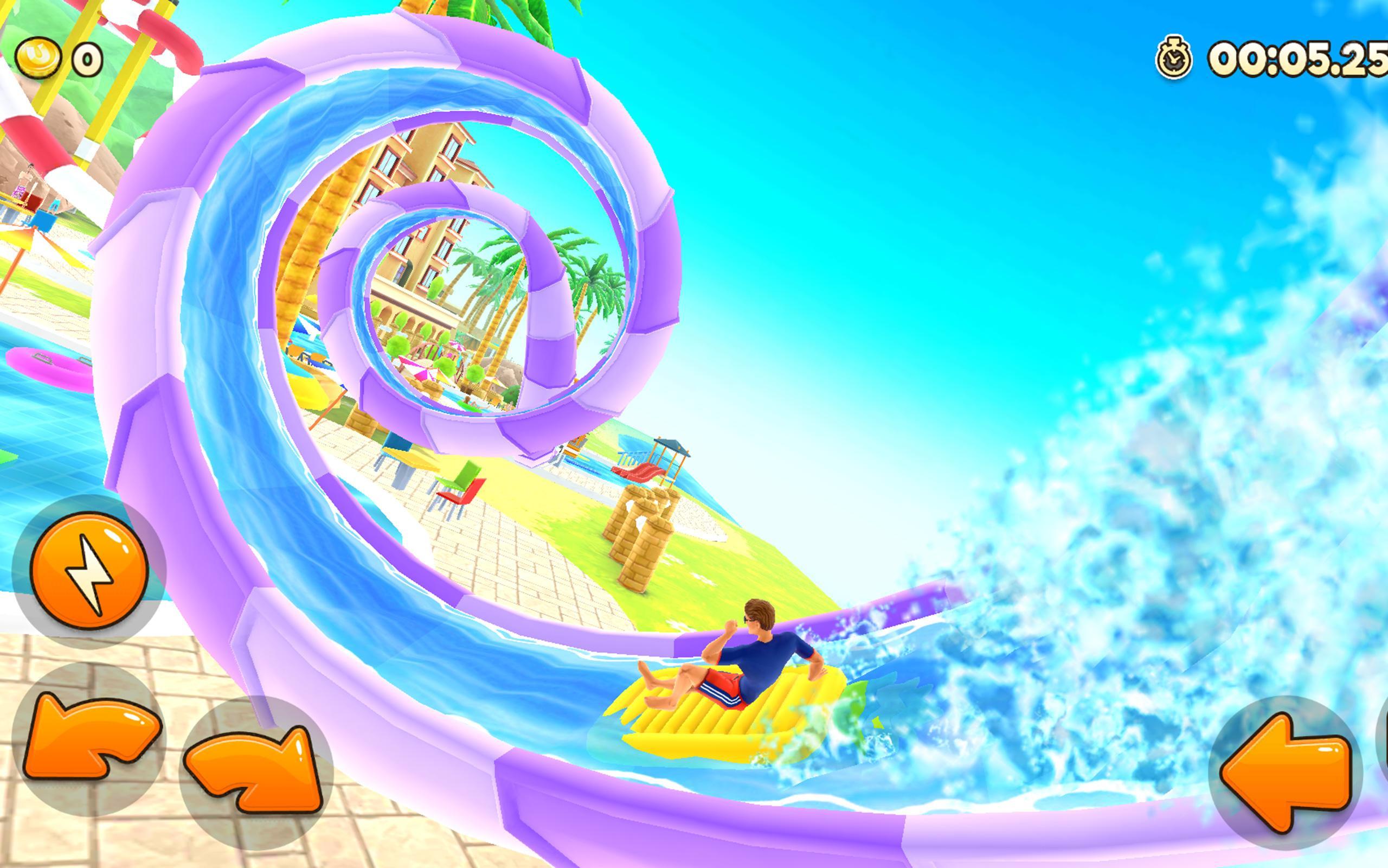 Uphill Rush Water Park Racing Game Screenshot