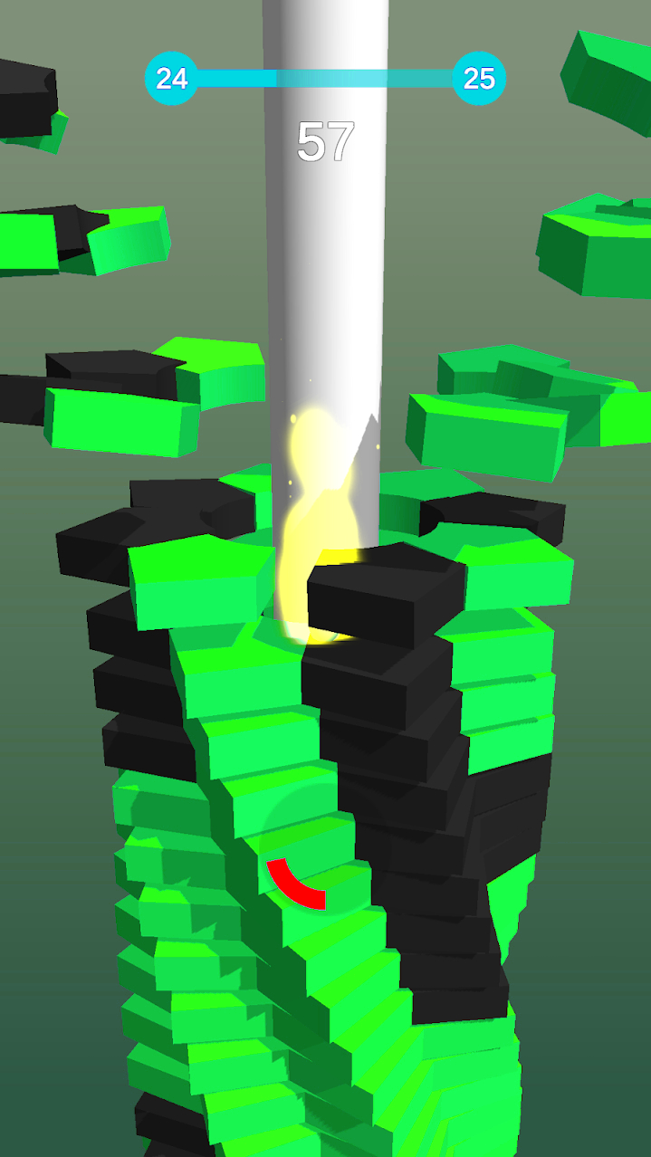 Screenshot of Helix Crash
