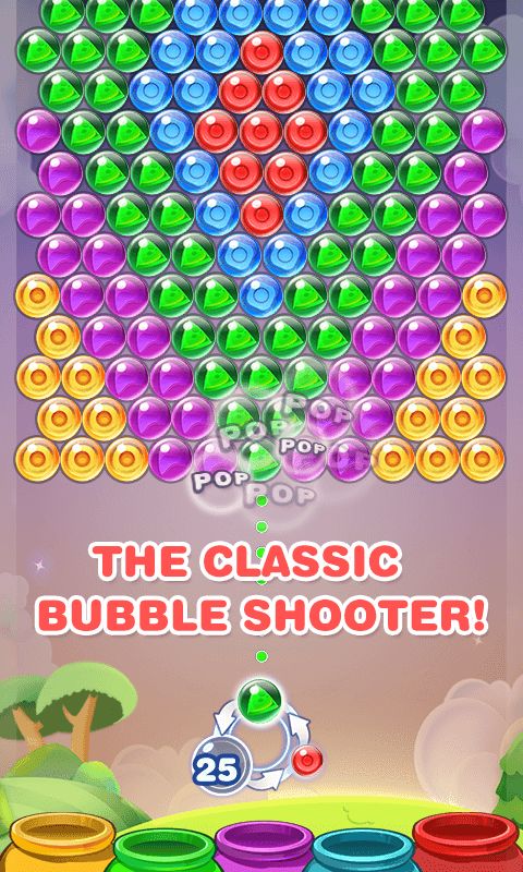 Screenshot of Candy Bubble Shooter 2017
