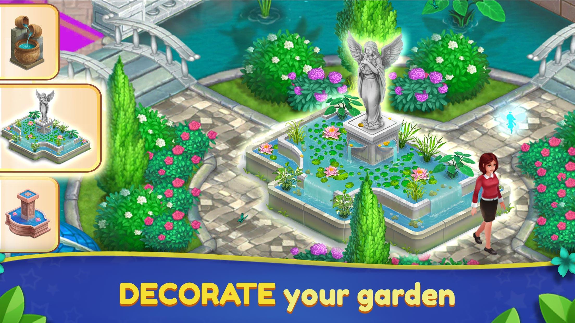 Royal Garden Tales - Match 3 Game Screenshot