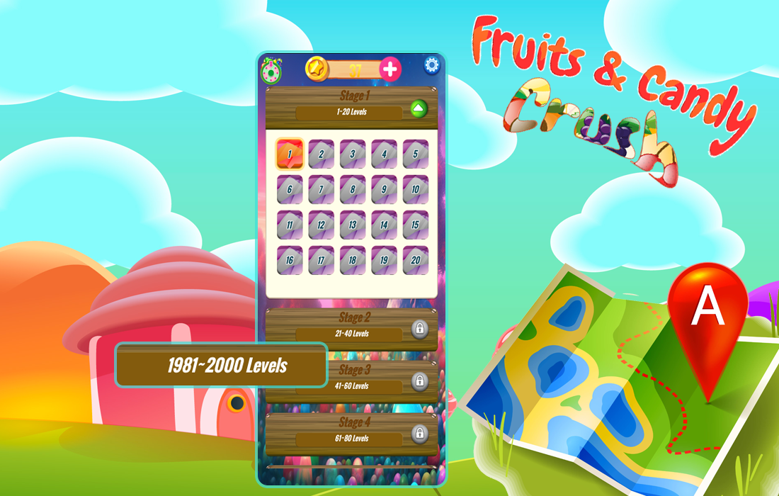 Candy And Fruits Mix Crush android iOSTapTap