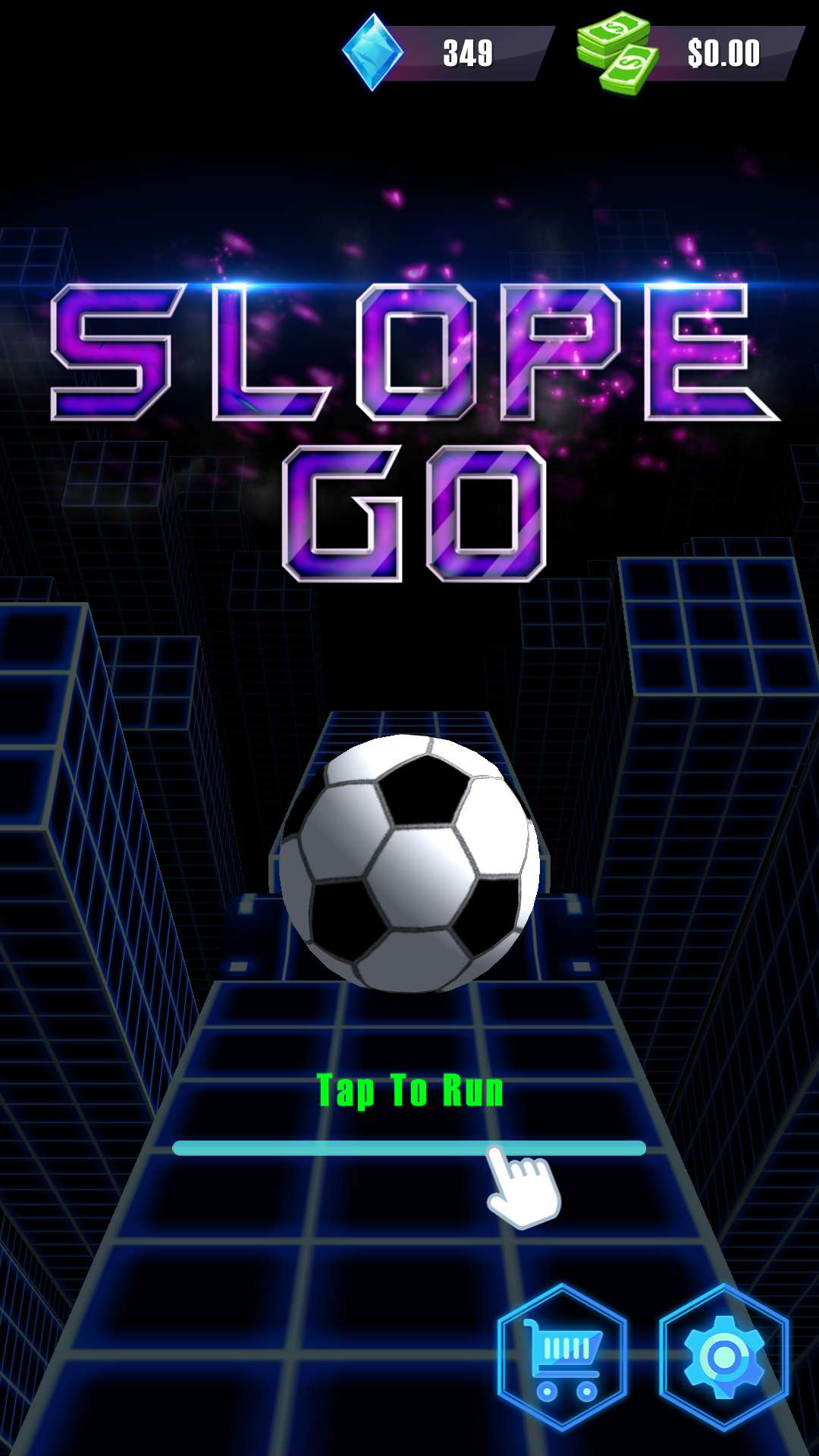 Slope Go! - Crazy Ball Run ภาพหน้าจอเกม