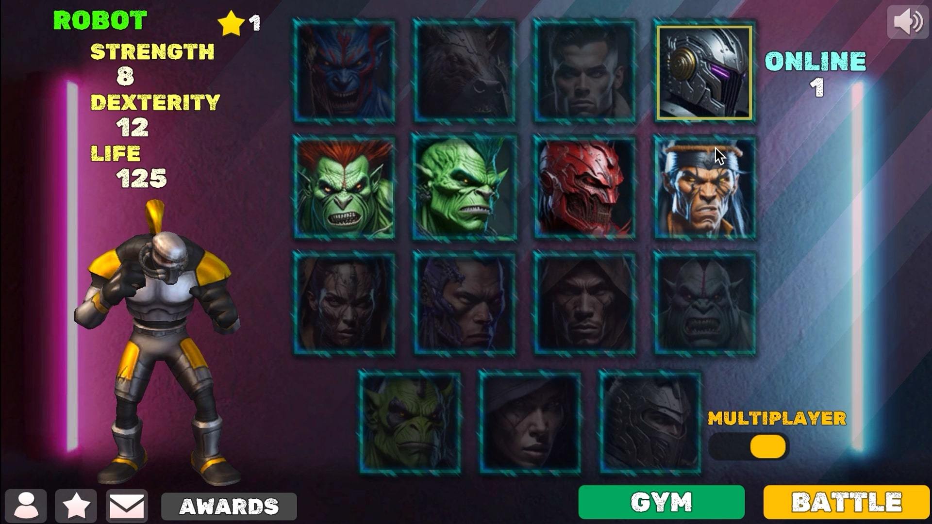 Screenshot of Fight Z