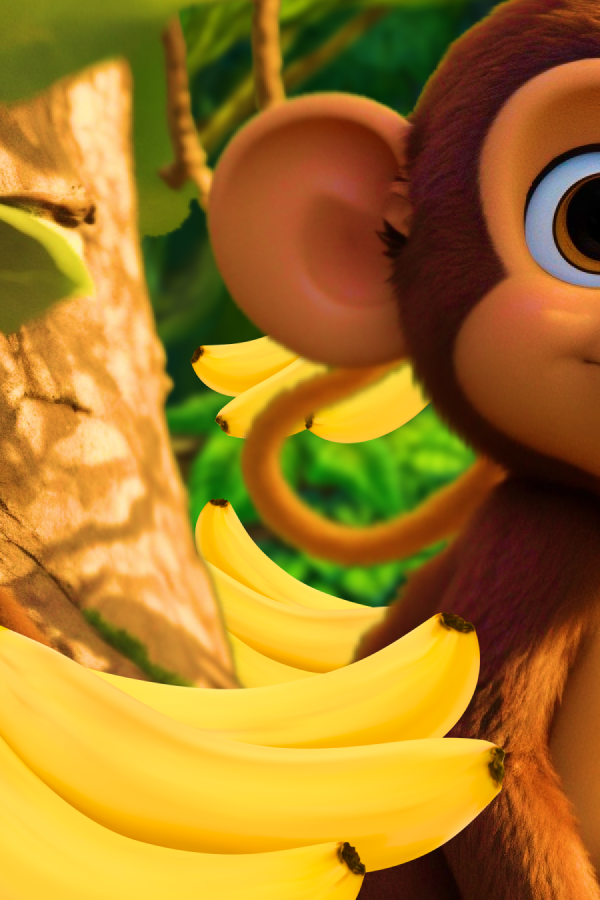 Captura de Tela do Jogo Banana Plunge