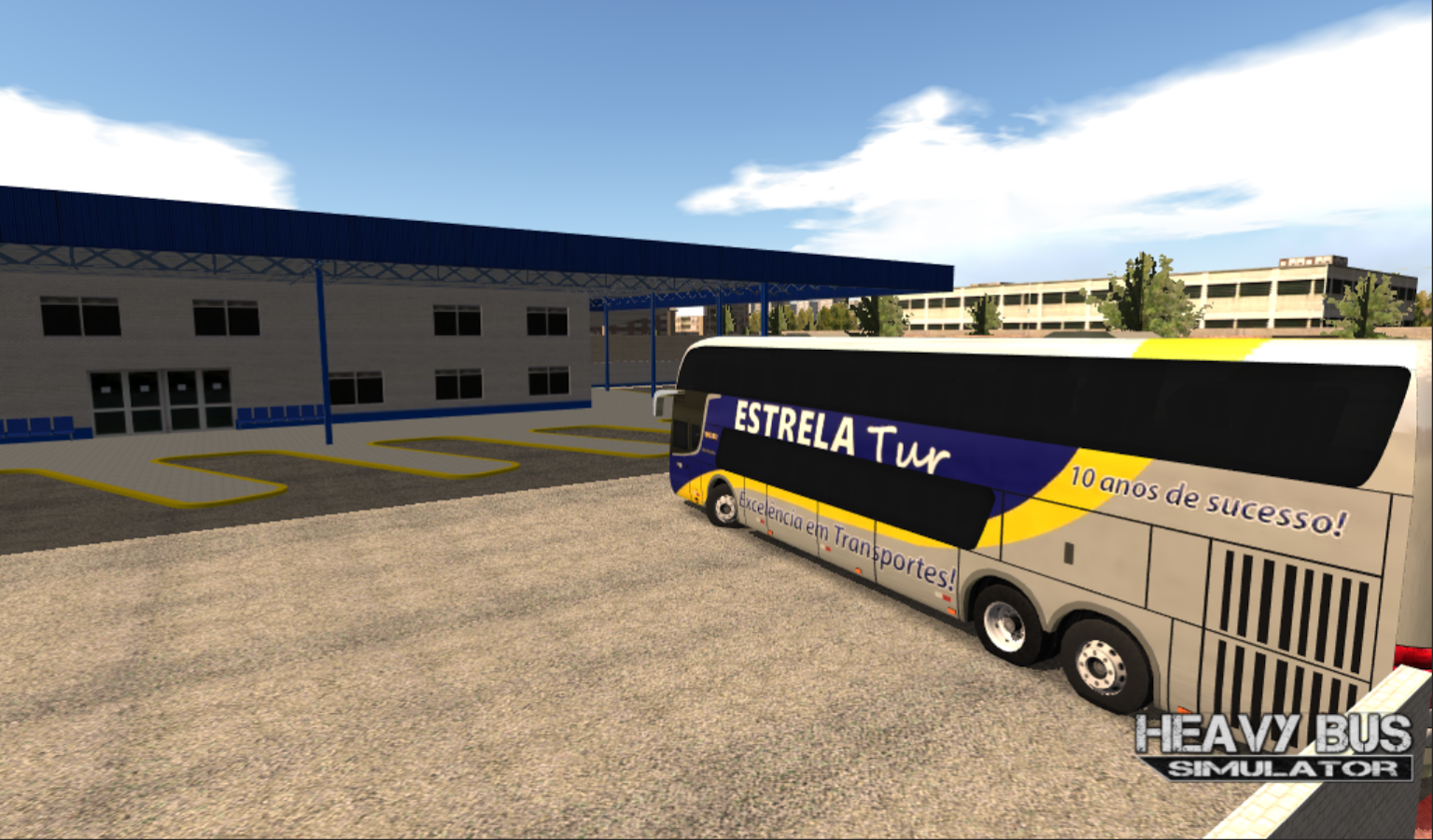 Screenshot 1 of Mabigat na Bus Simulator 1.088