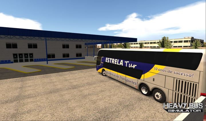 Screenshot 1 of Heavy Bus Simulator 1.088