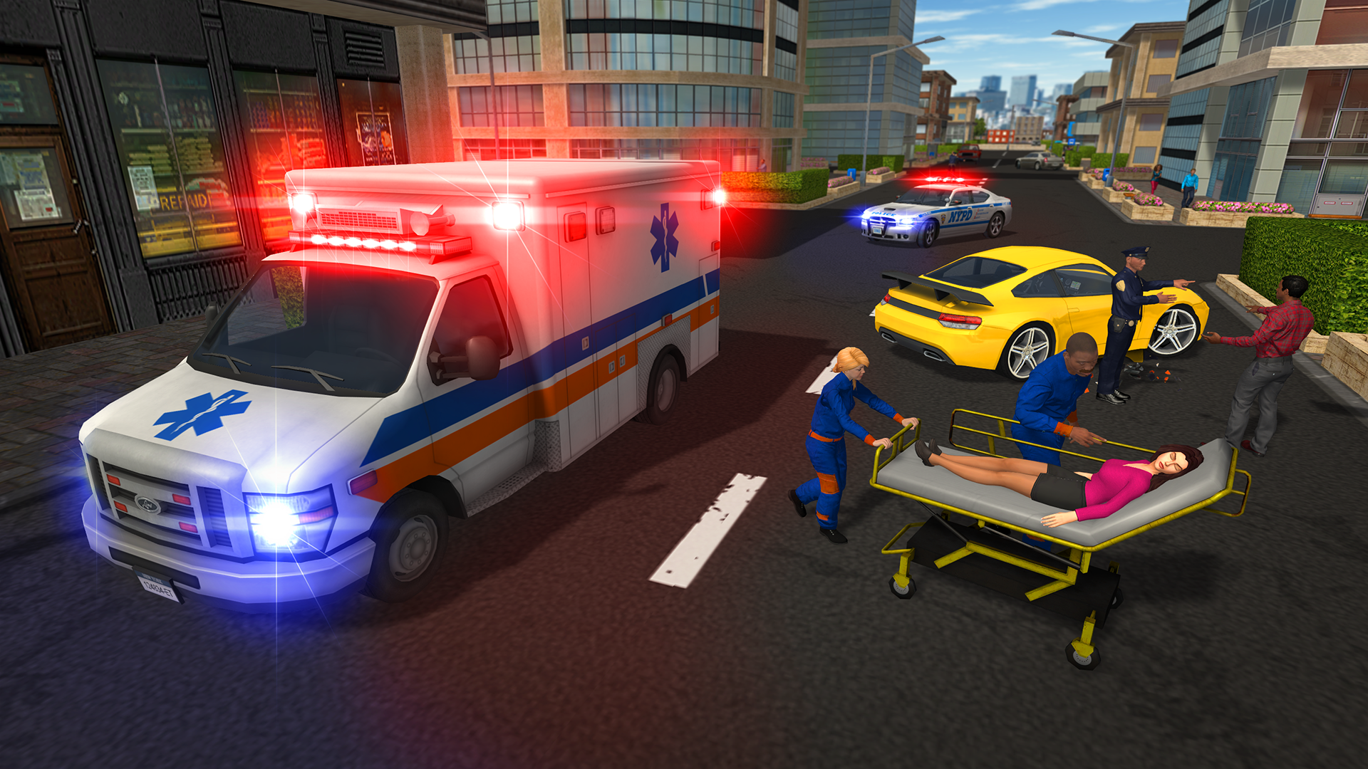 Ambulance Game Game Screenshot