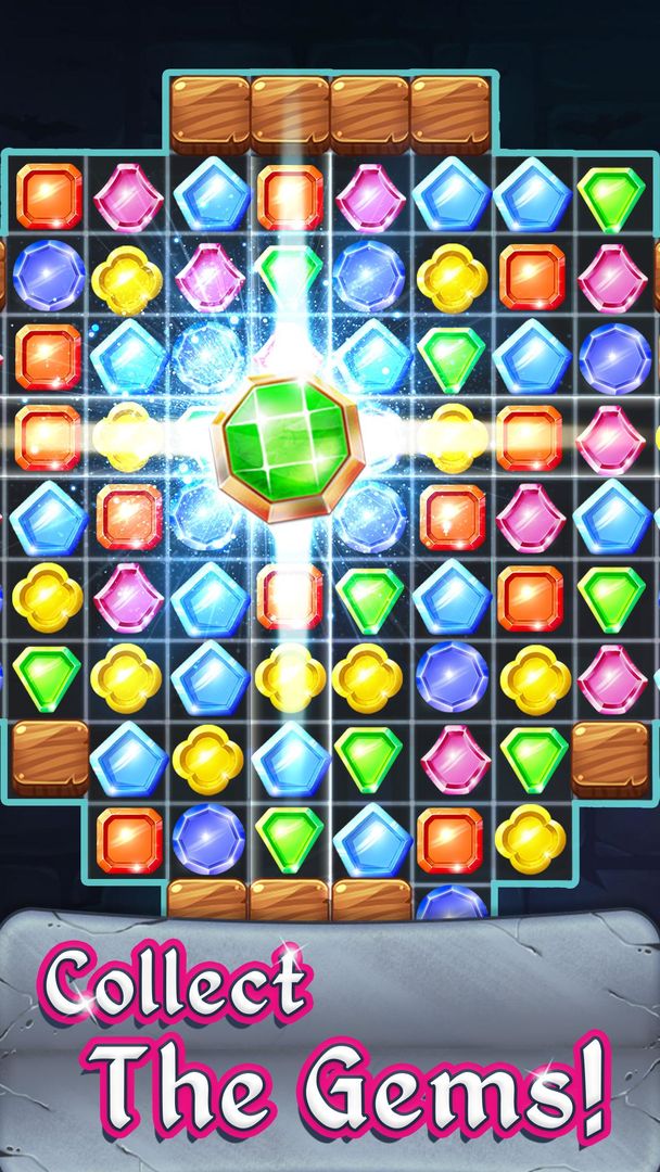 Diamond Cave Match 3 screenshot game