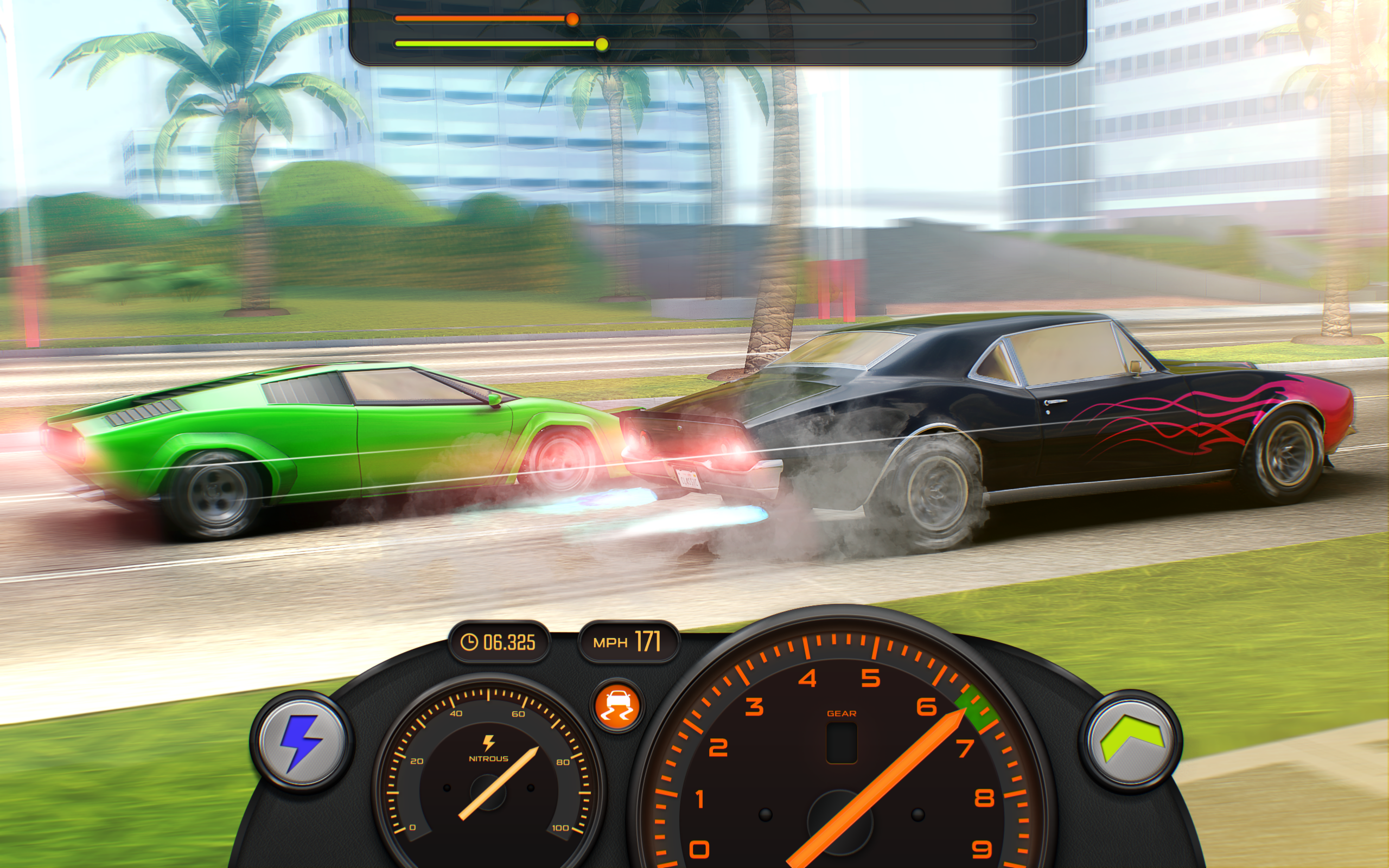 Racing Classics PRO: Drag Race Game Screenshot
