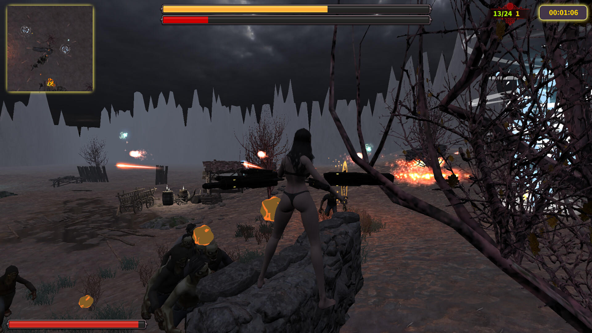 No zombie land: Lucy遊戲截圖