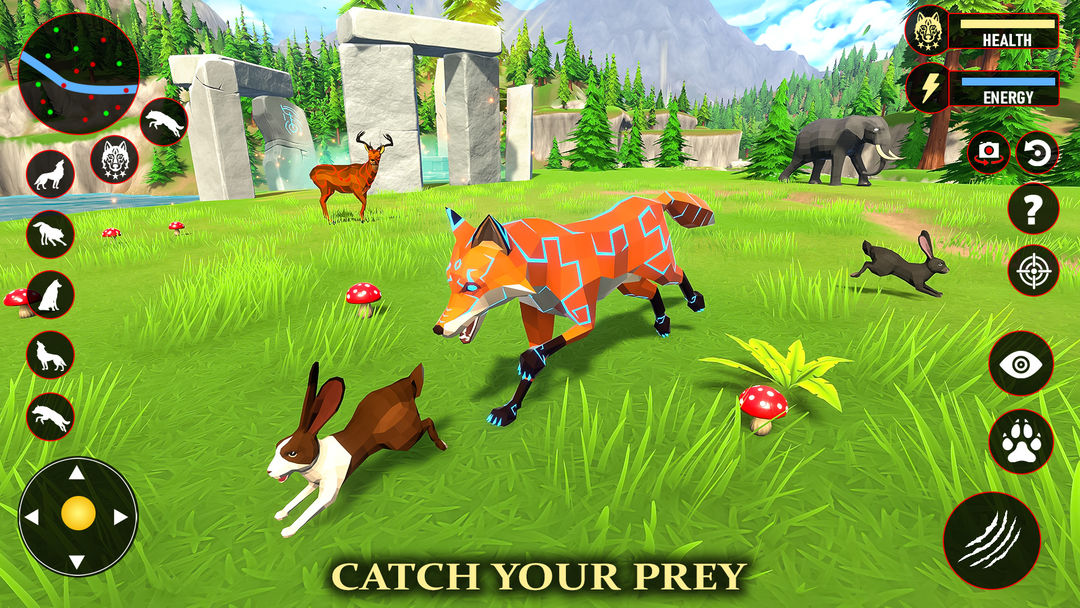 Fox Simulator Fantasy Jungle screenshot game