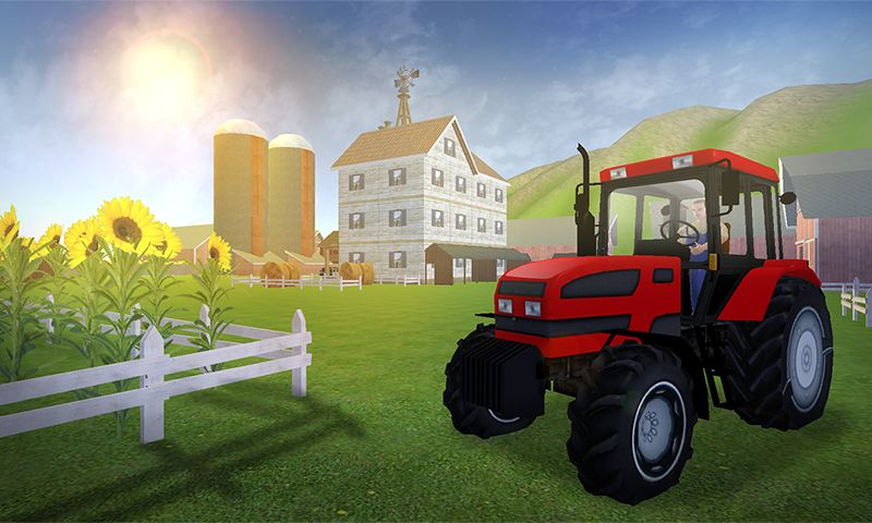 Screenshot of Real Tractor Simulator 2016