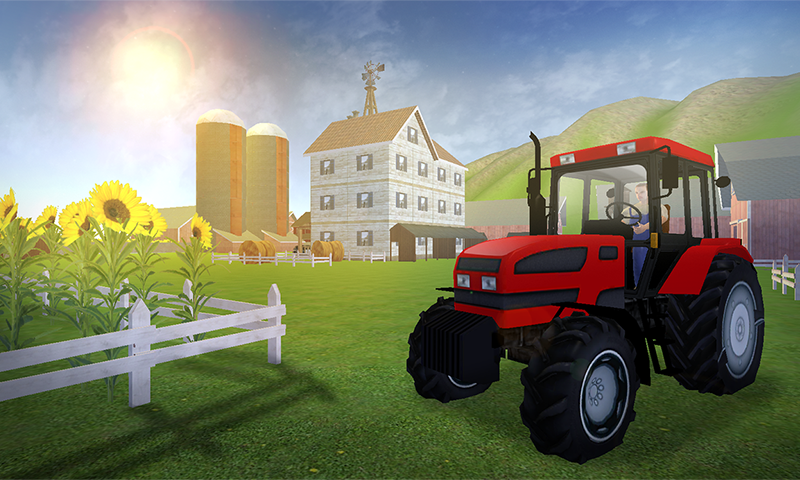 Real Tractor Simulator 2016 Game Screenshot