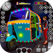 Tuk Tuk Auto Rickshaw ဂိမ်း 3D