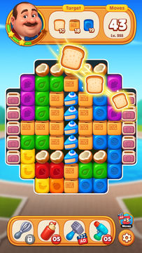 Cooking Blast : Match & Design Game Screenshot