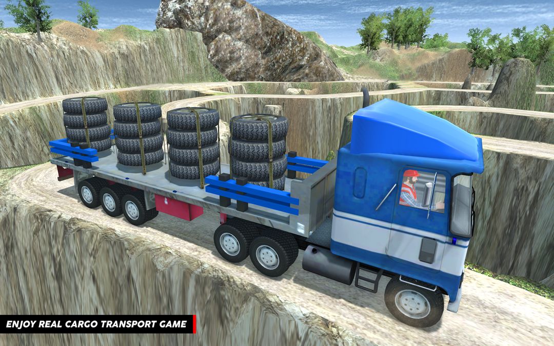 Truck Simulator Offroad Driving Transport 2020 게임 스크린 샷