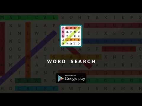 Word Search 비디오 스크린샷