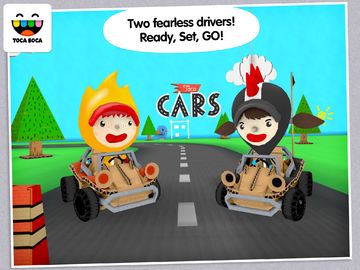 Cuplikan Layar Game Toca Cars