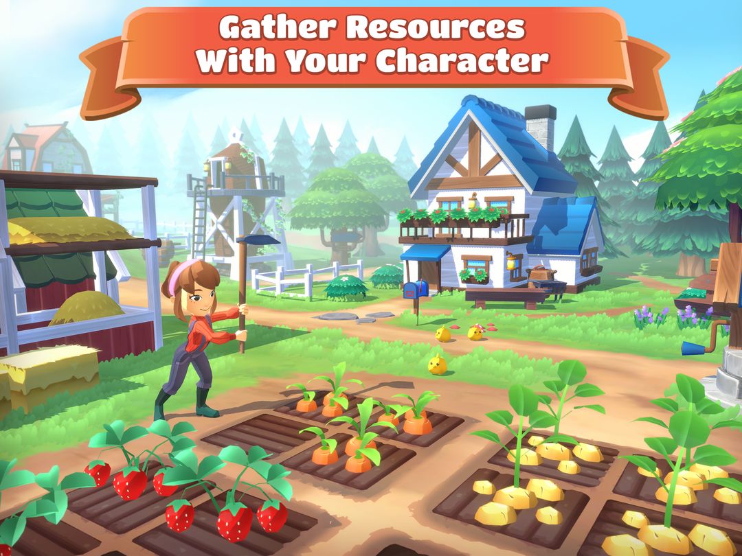 Big Farm Story screenshot game